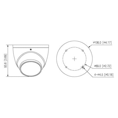 Professional AI Series 6.0MP Fixed Turret