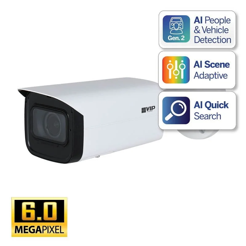 Professional AI Series 6.0MP Motorised Bullet