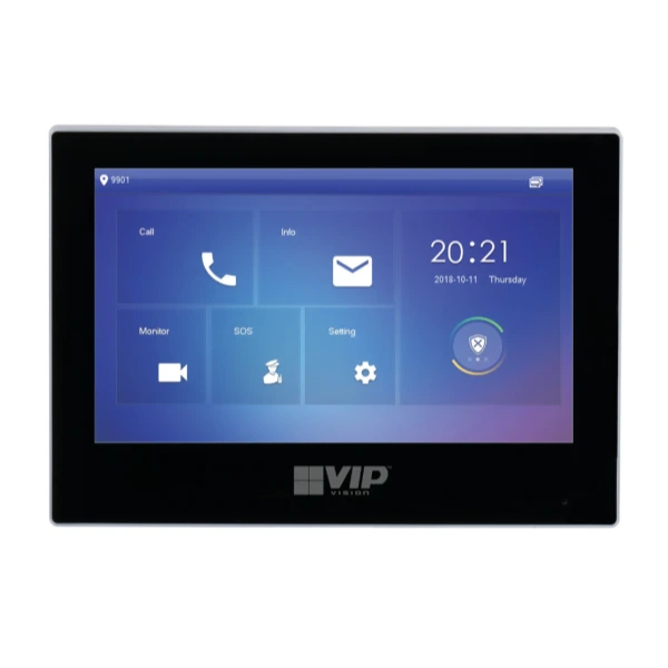 Residential Series Touchscreen IP Intercom Monitor (Black)