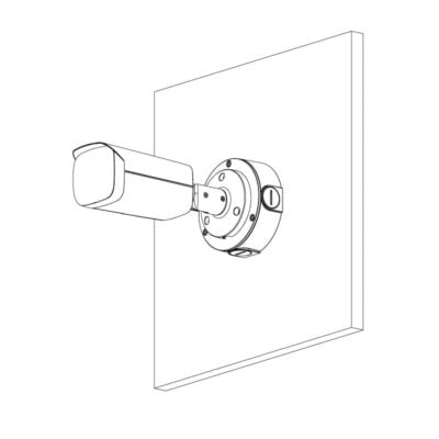 Professional AI Series 4.0MP Wide-Angle Bullet