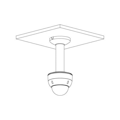 Ultimate AI Series 8.0MP Motorised Vandal Dome