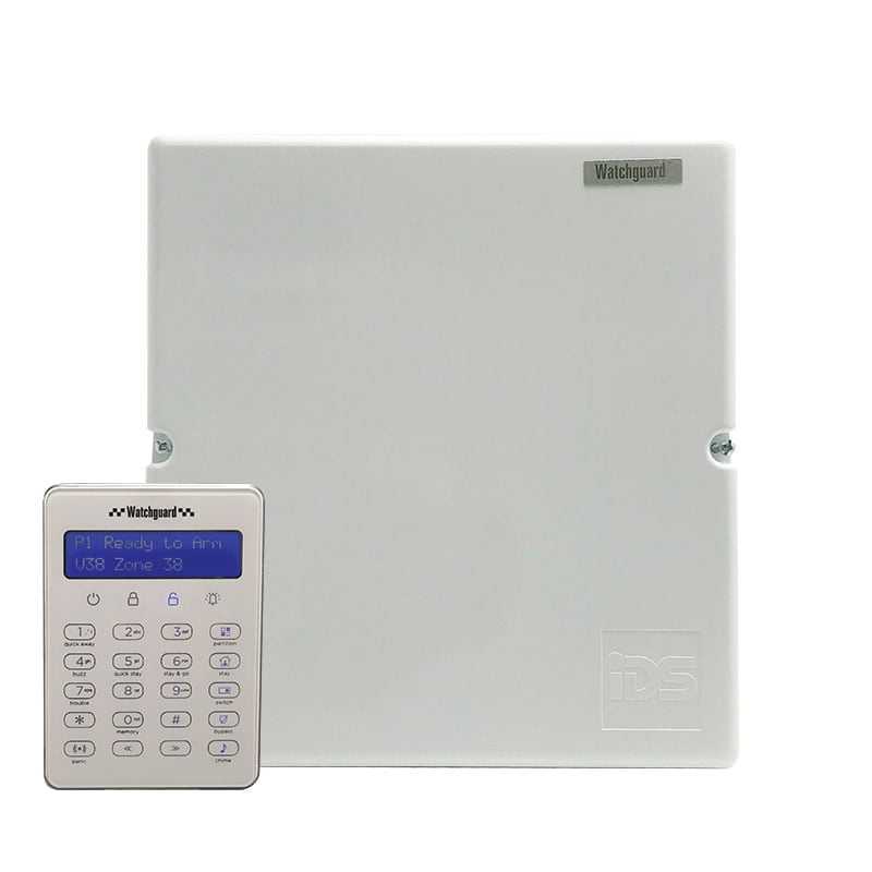 Watchguard Professional 8 Zone Alarm Panel & LCD Keypad (White)