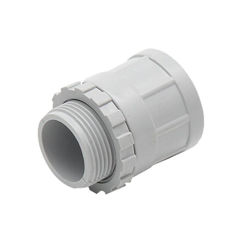 40mm Grey Screw Adapter with Lock Ring