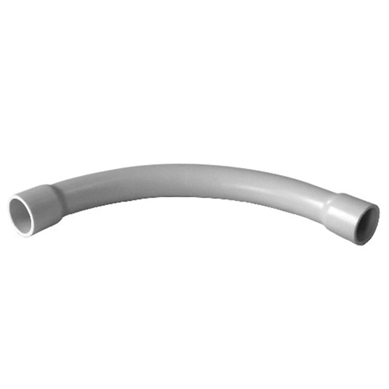 40mm Grey Heavy Duty 90° Sweep Bend