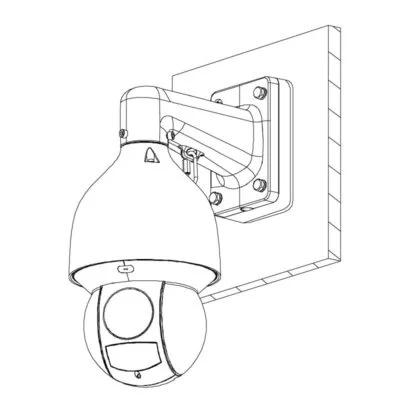 Professional AI Series 2.0MP 25x Zoom PTZ Dome - Image 3