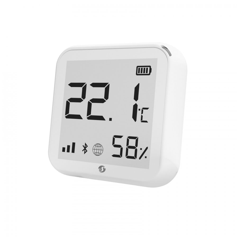 SHELLY PLUS WI-FI HUMIDITY AND TEMPERATURE SENSOR WHITE