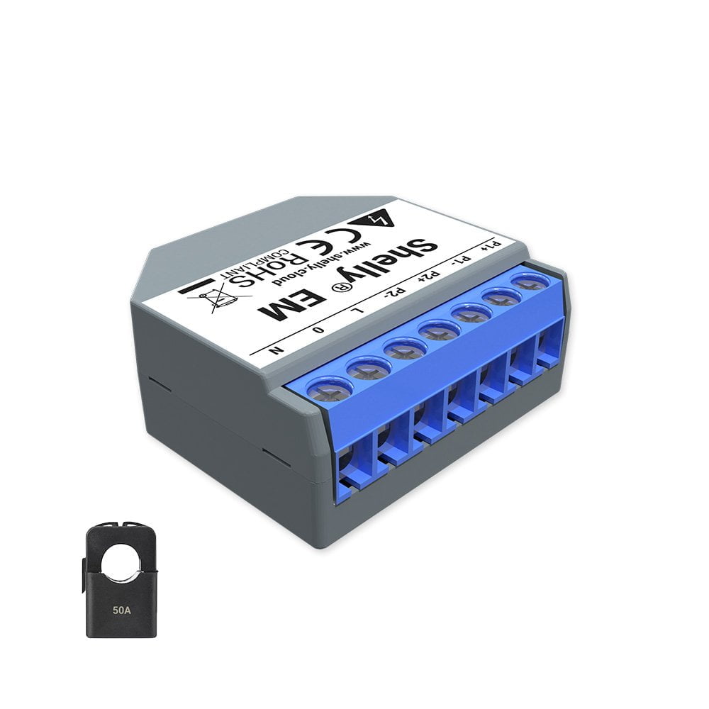 SHELLY SINGLE PHASE ENERGY METER KIT