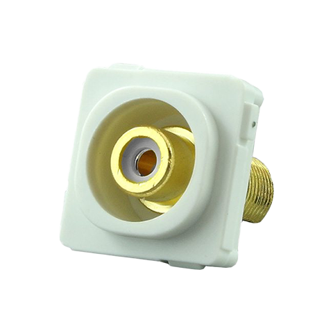 Clipsal RCA Mechanism Recessed | White