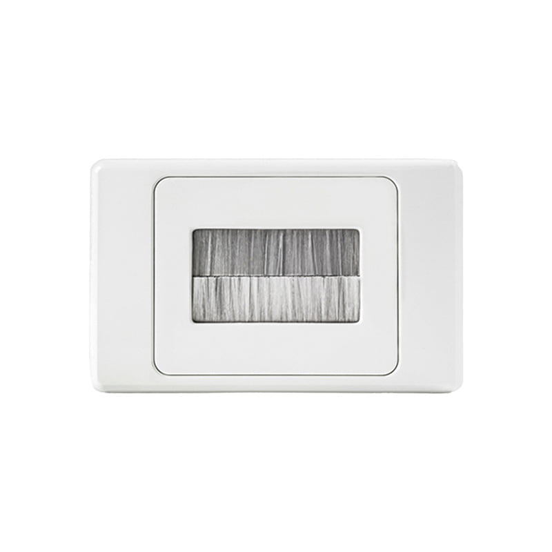 Brush Wall Plate | White