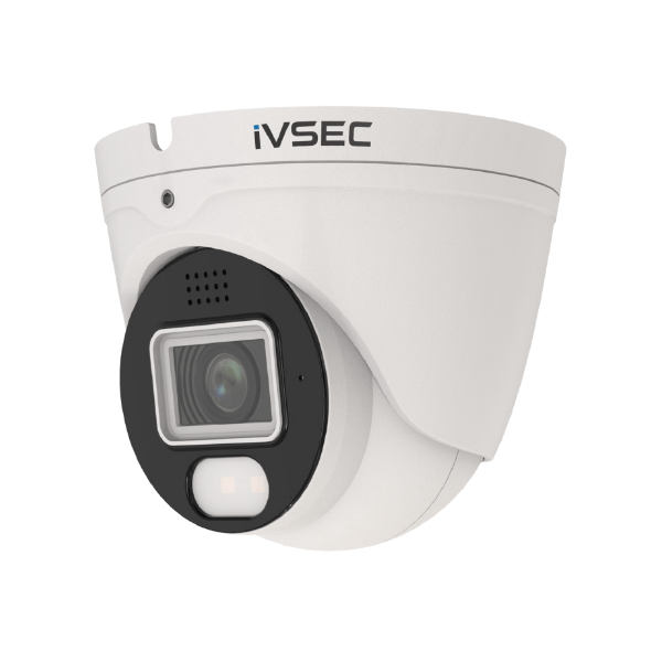 IVSEC Turret IP Camera 8MP 2.8mm Fixed Lens 25fps PoE IP66