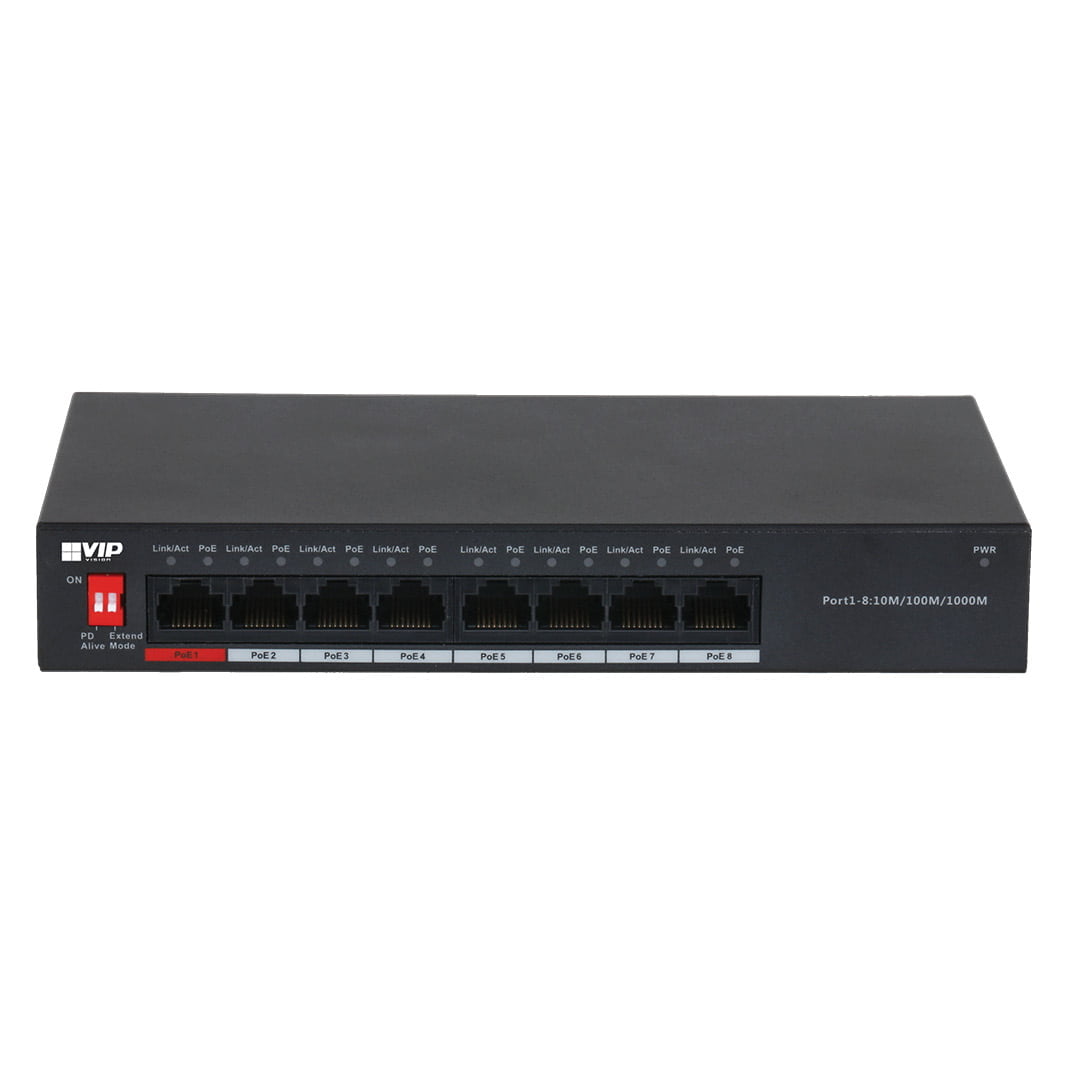 8-port Unmanaged Gigabit Hi-PoE Ethernet Switch