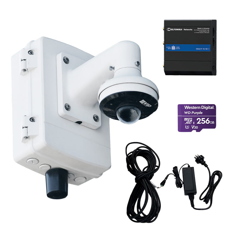 12VDC 4G CCTV Surveillance Camera for Private Poles