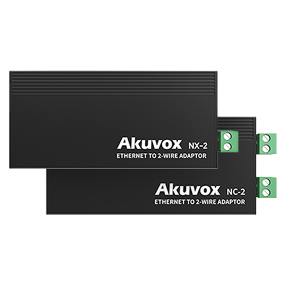 Akuvox 2-Wire IP Network Converter Kit