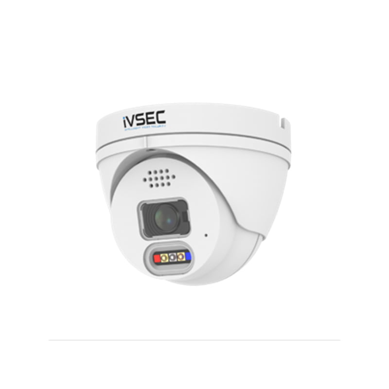 LX-Series Turret IP Cam 4MP 2.8mm LED Alert 2 Way Audio Full Colour IVS Clearance