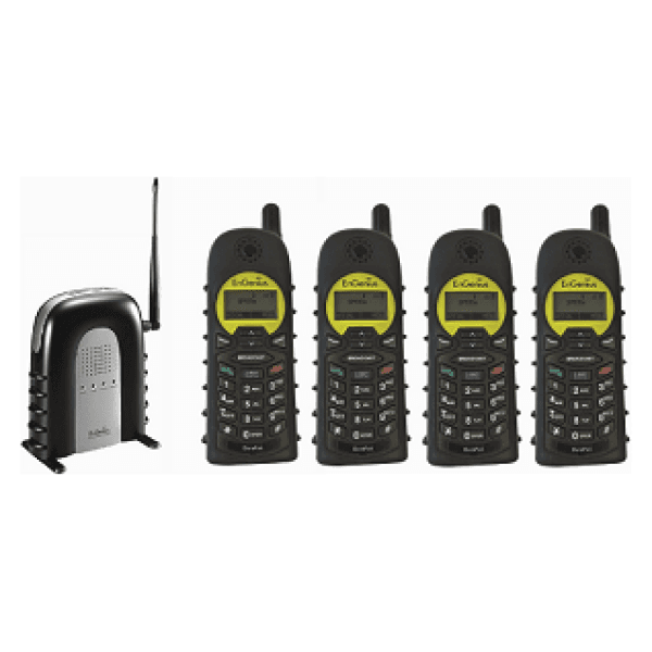 EnGenius Long Distance DuraFon SIP ‘S’ Series Cordless Phone Pack – Quad A