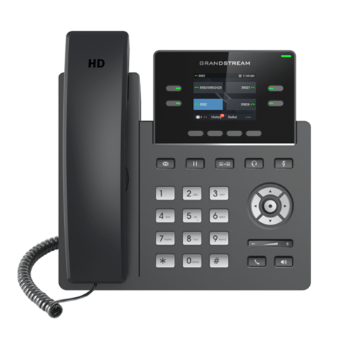 GRP2612 - Carrier-Grade IP Phone - 4 Lines, 2 SIP Accounts, Colour