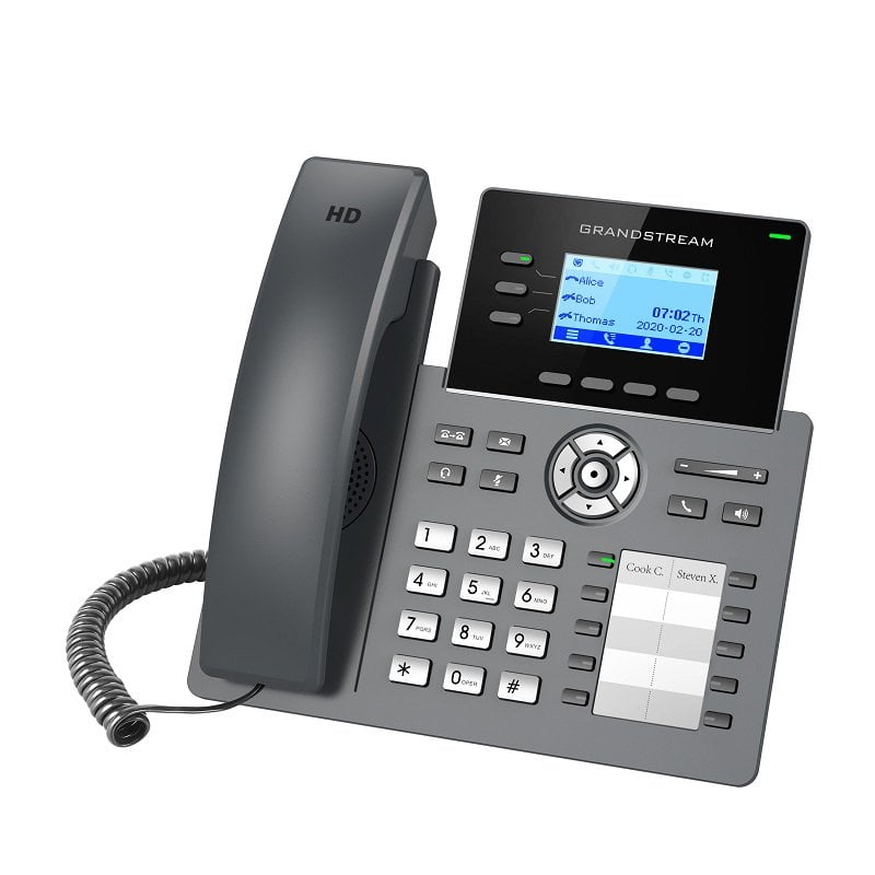 Higher End Carrier-Grade IP Phone - 3 Lines, 6 SIP Accounts