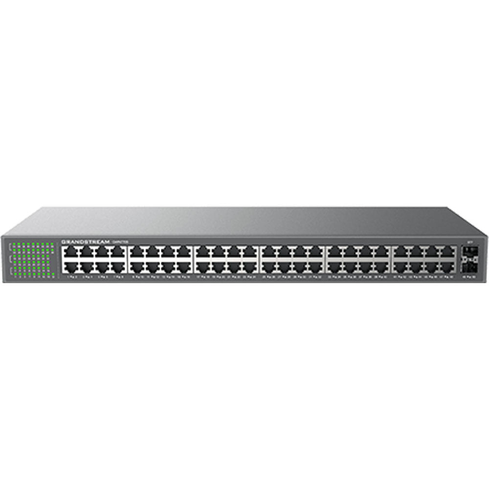 GWN7706 - Unmanaged Network Switch, 48 Port, Gigabit Ethernet, 2 x SFP