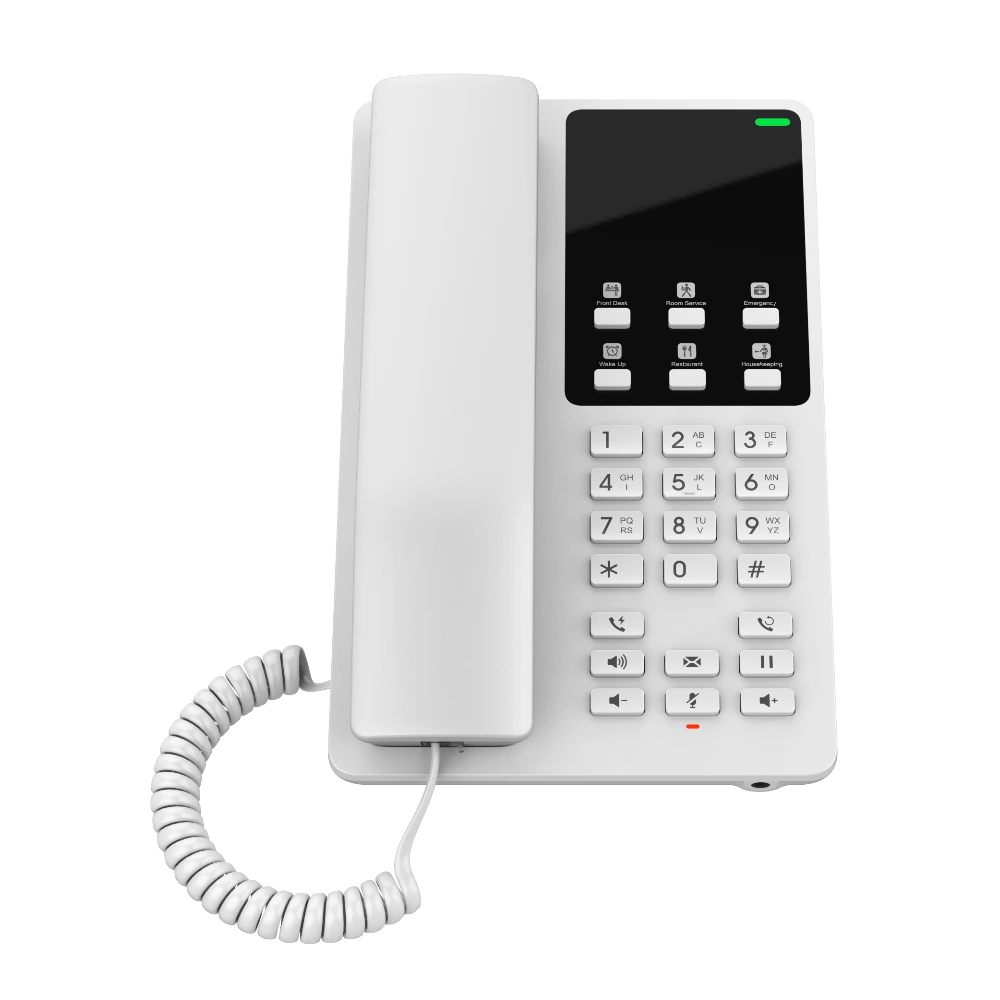 GHP620W - Compact Desktop Hotel Phone, Wi-Fi - White