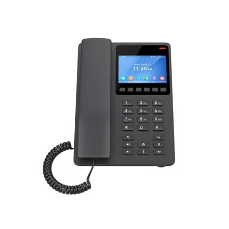 GHP631 - Compact Hotel Phone, PoE- Black