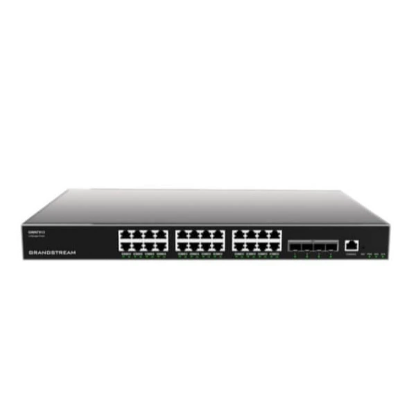 GWN7813 - Enterprise Layer 3 Managed Network Switch, 24 x GB No PoE, 4 x SFP