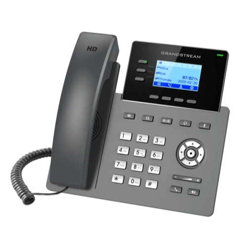 Carrier-Grade IP Phone - 3 Lines, 6 SIP Accounts