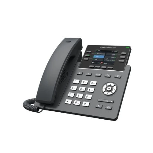 Carrier-Grade IP Phone - 6 Lines, 3 SIP Accounts, Colour, PoE