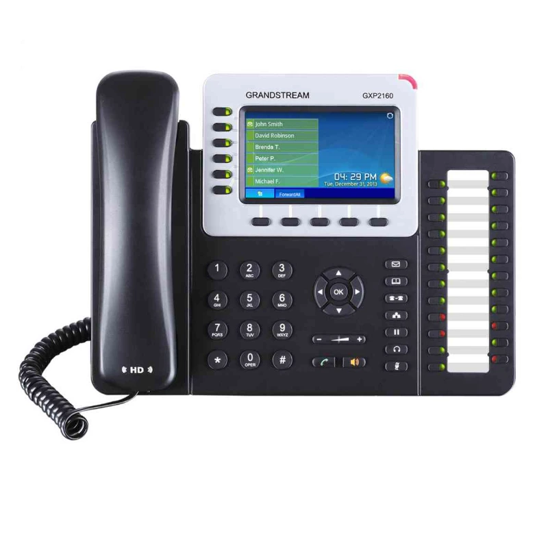 High Performance IP Phone 6 LINES 6 SIP Accounts PoE