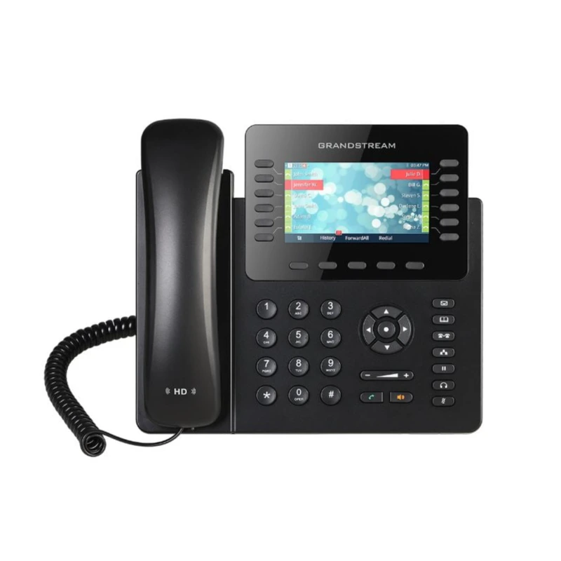 High Performance IP Phone 12 Lines 6 SIP Accounts PoE