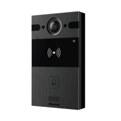 Akuvox R25A Black single button door station