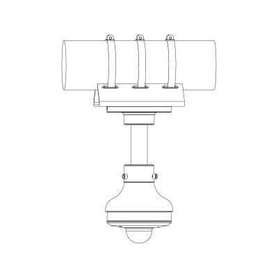 Specialist AI Series 4.0MP 4x Zoom PTZ Dome - Image 4