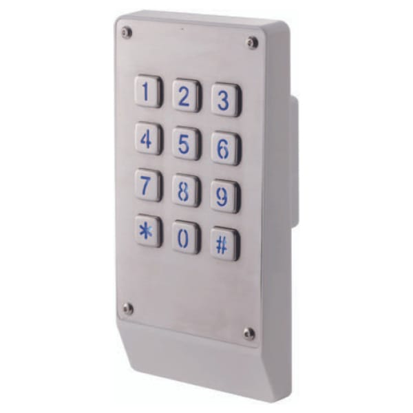 4G Stainless Steel Gate release with backlit keypad - AN1404-4G