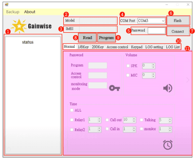 SS 1609 P - USB Programming Cable for AN1808 and AN2106M Intercoms - Image 2